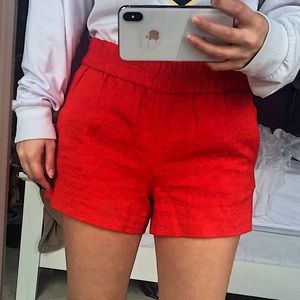 Red J. Crew shorts!